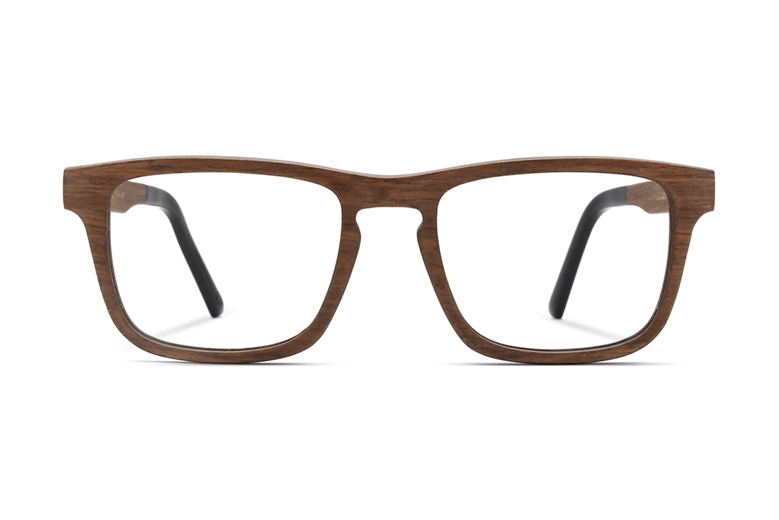 Lunettes marron audacieuses