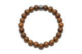 Bracelet de perles en bois pour hommes et femmes