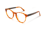 Lunettes ovales Hope Orange, Orange Tortue - Angulaire