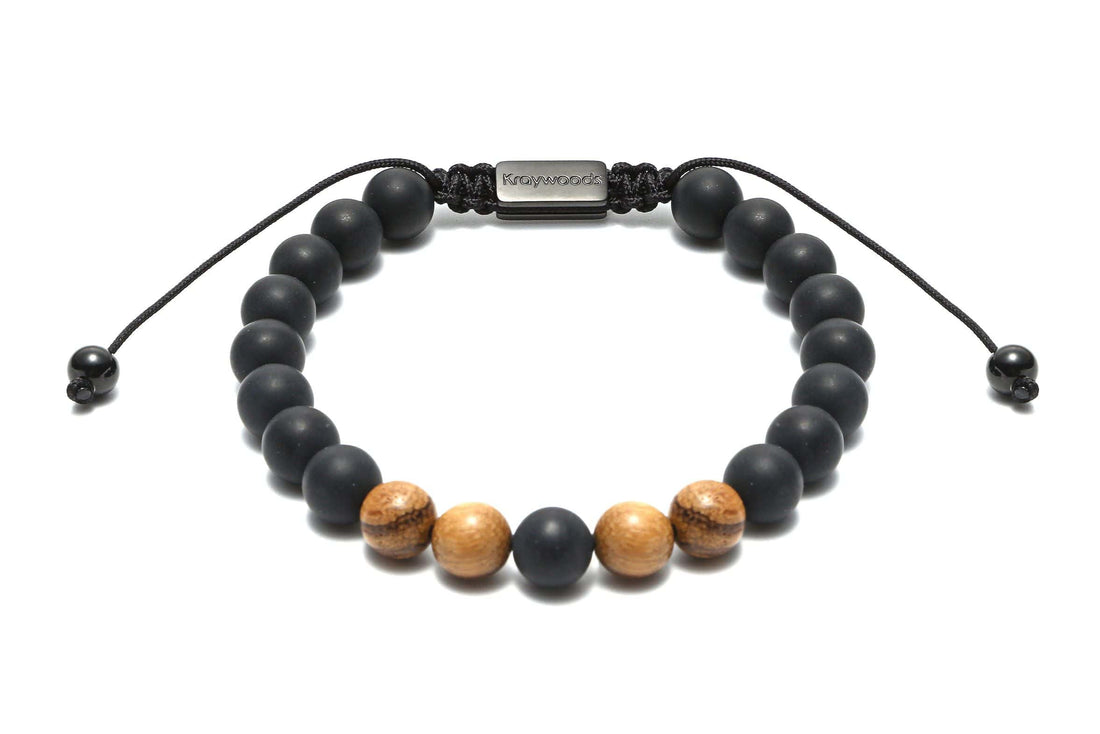 Bracelet Macramé Onyx