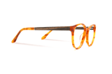 Lunettes ovales Hope Orange, Orange Tortoise - Side