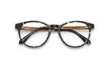 Lunettes ovales Hope Black, Black Tortoise - pliées